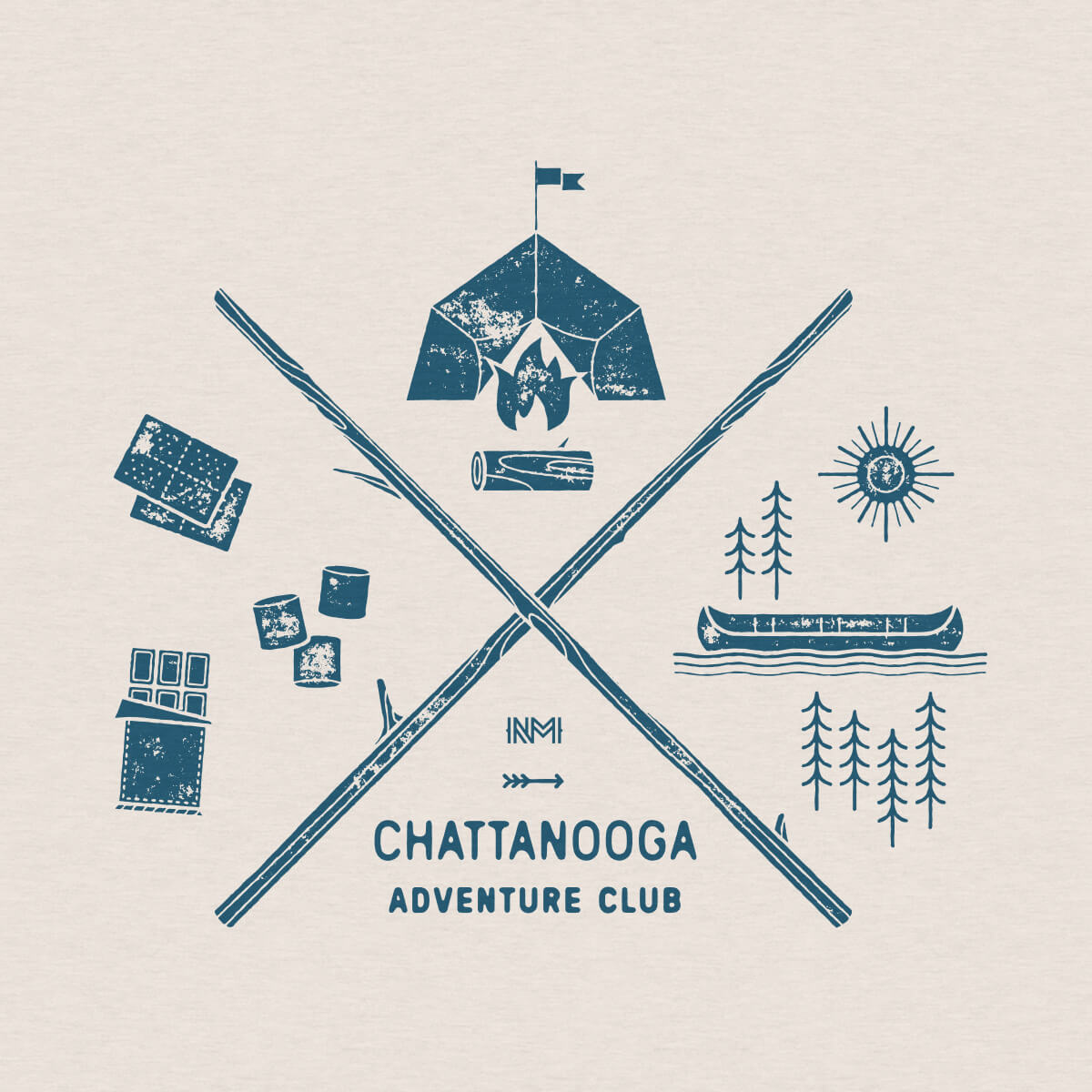 Camiseta juvenil Chattanooga Adventure Club