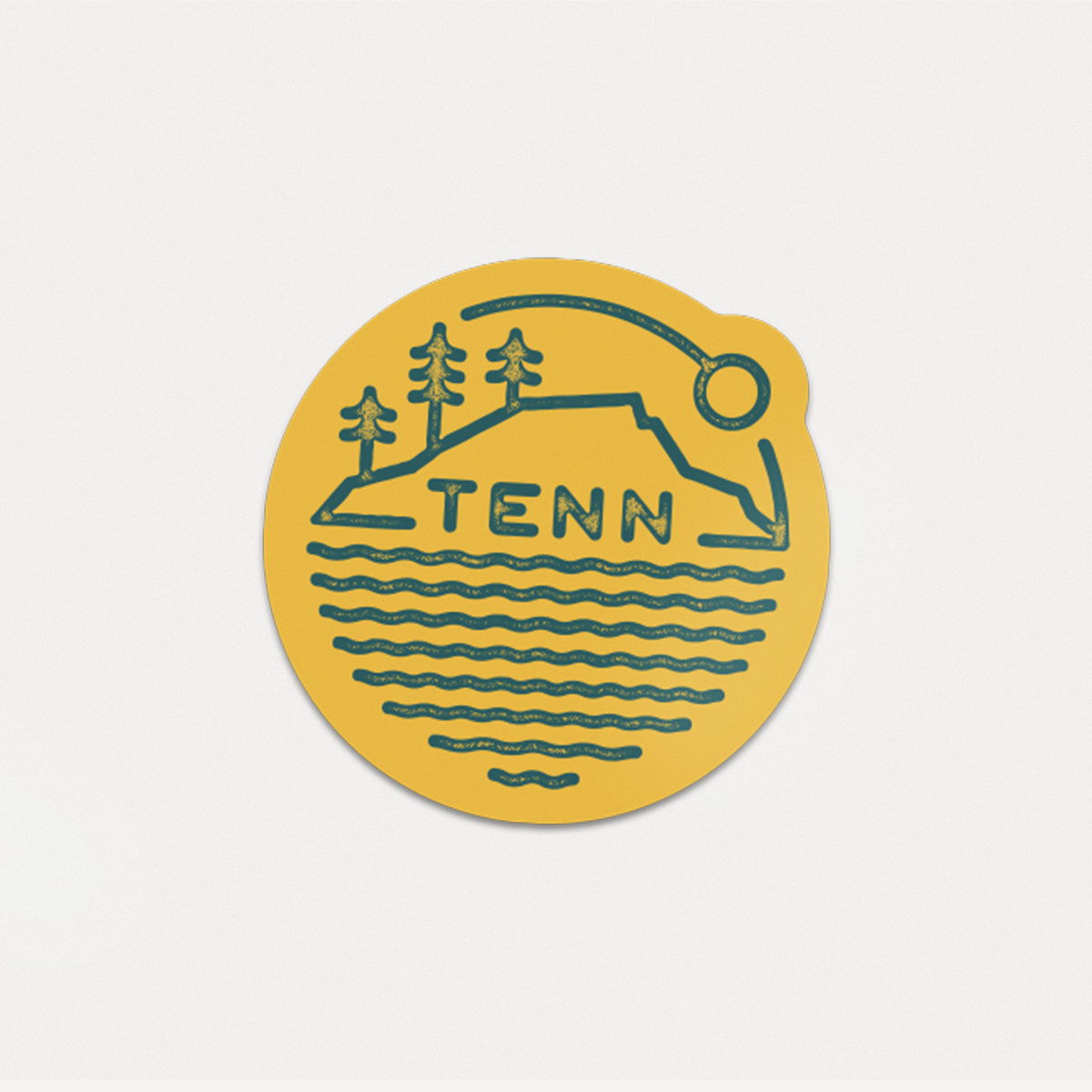 Tenn Badge Sticker