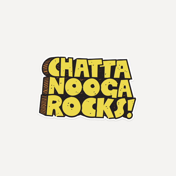 Chattanooga Rocks Sticker