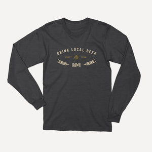 Black NativeMade long sleeve featuring Drink Local Beer. Chattanooga, Tenn